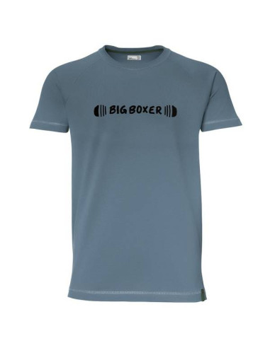 Camiseta Big Boxer caballero azul