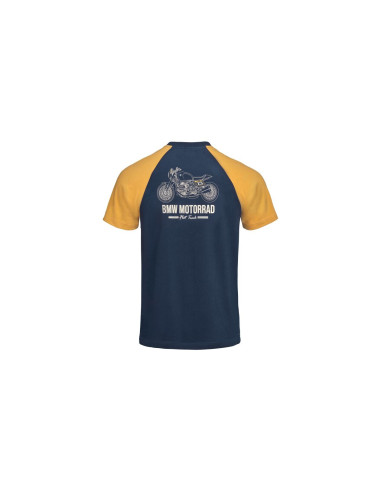 Camiseta Flat Track Azul